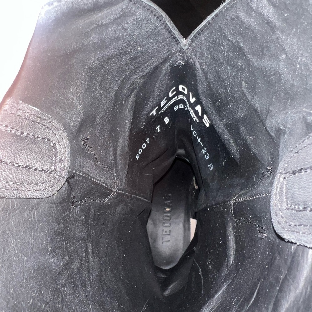 Tecovas Annie Black Leather Cowboy Boots - Picture 6 of 8